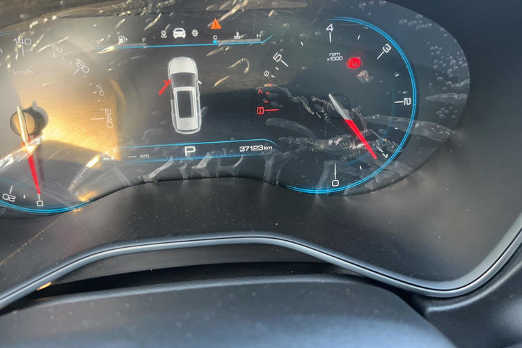 Used Baojun 530 2019 1.5T CVT Prestige Version National V Odometer Close Up