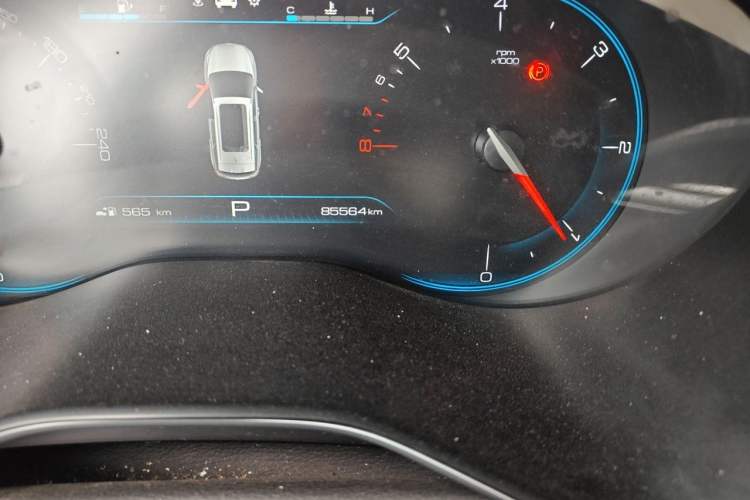 Used Baojun 530 2019 1.5T CVT Prestige Version National V Odometer Close Up