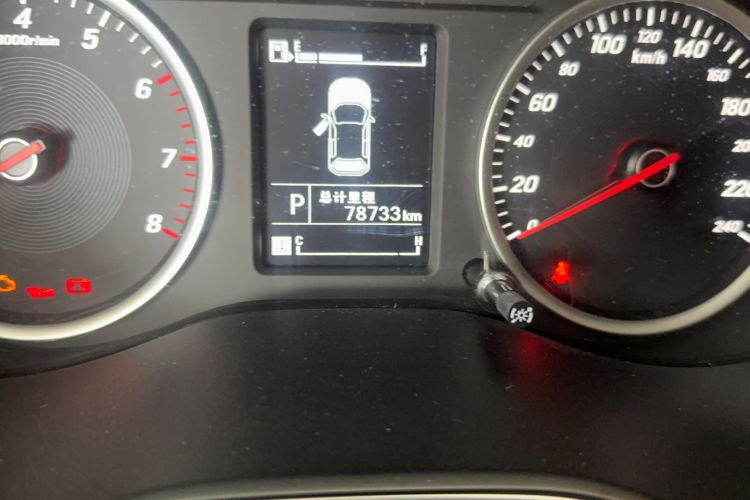 Used Baojun 530 2019 1.5T CVT Elite Version China VI Odometer Close Up