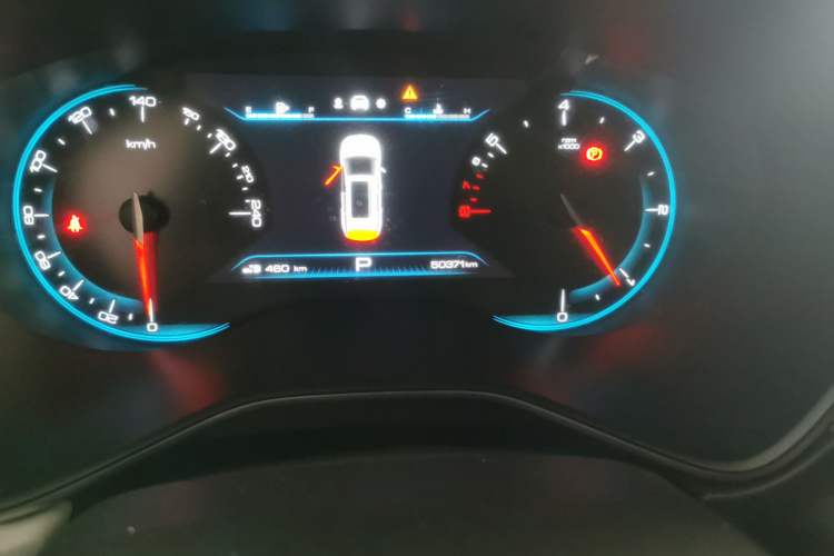 Used Baojun 530 2019 1.5T CVT Prestige Version National V Odometer Close Up