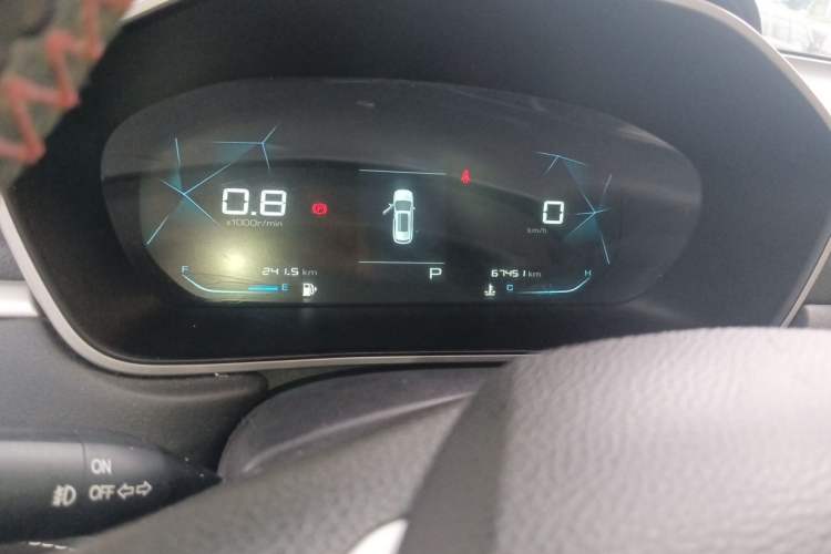 Used Baojun 530 2020 1.5T CVT Prestige Connected Version 6 Seats Odometer Close Up