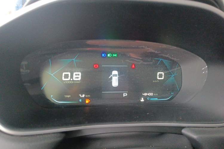 Used Baojun 530 2021 Global Car Anniversary Edition 1.5T CVT Luxury Model 7 Seats Instrument Cluster