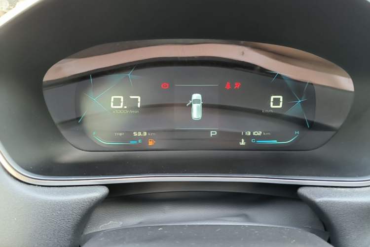 Used Baojun 530 2021 Global Car Anniversary Edition 1.5T CVT Luxury Model 5 Seats Instrument Cluster