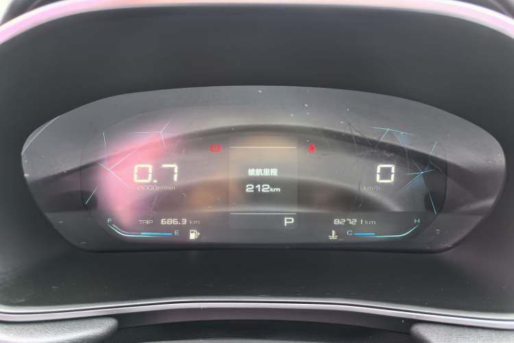 Used Baojun 530 2021 Global Car Anniversary Edition 1.5T CVT Luxury Model 7 Seats Odometer Close Up