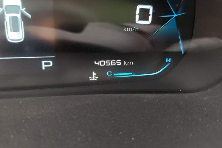 Used Baojun 530 2021 Global Car Anniversary Edition 1.5T CVT Prestige Connected Model 7 Seats Odometer Close Up