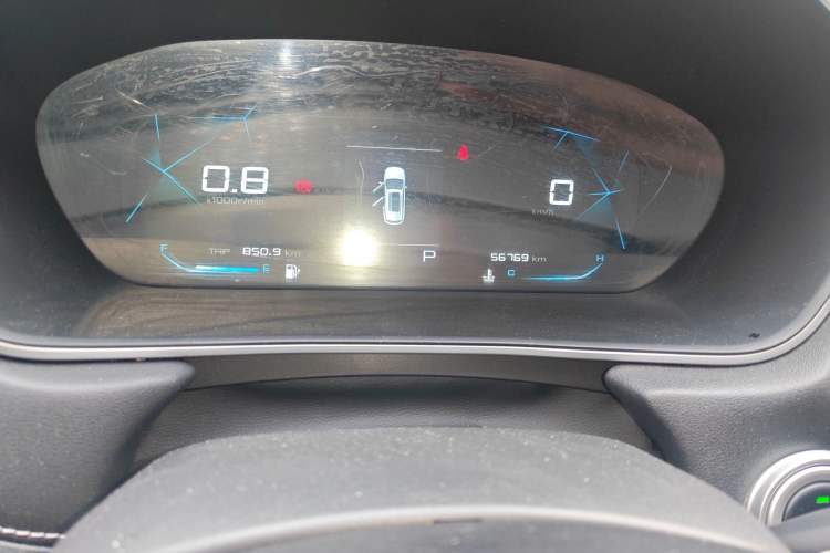Used Baojun 530 2021 Global Car Anniversary Edition 1.5T CVT Prestige Connected Model 5 Seats Odometer Close Up