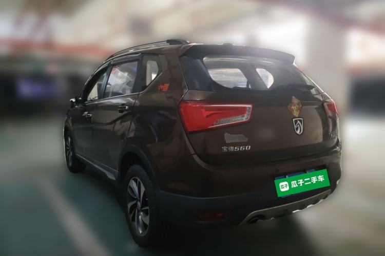 Used Baojun 560 2015 1.8L manual luxury version Rear Left 45 Deg