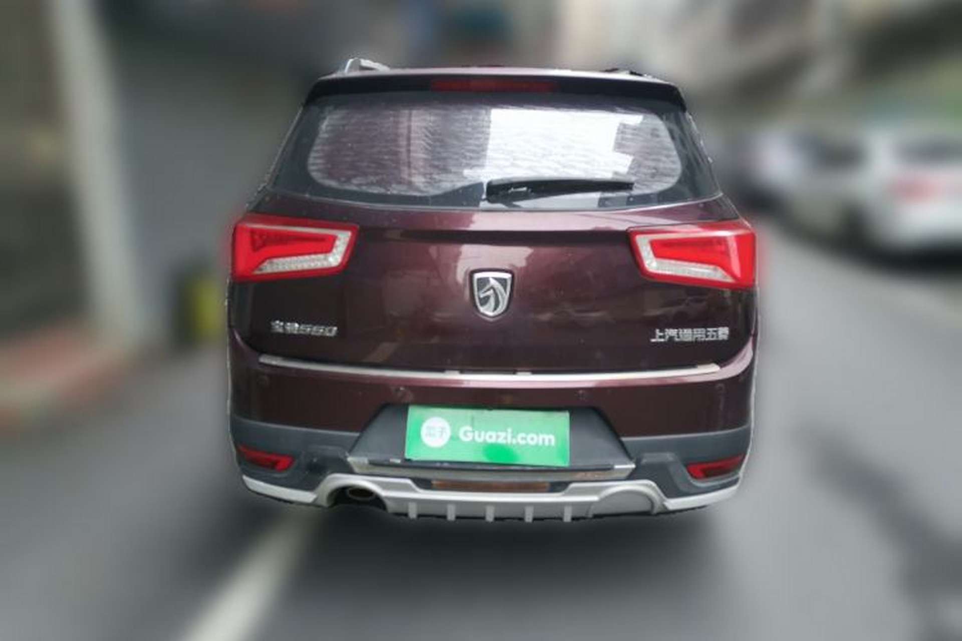 Used Baojun 560 2015 1.8L manual luxury version Rear