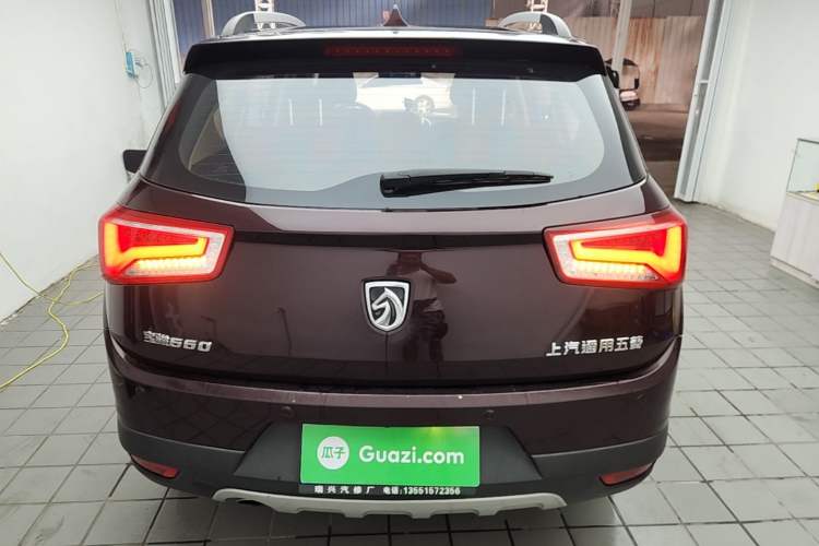 Used Baojun 560 2015 1.8L manual luxury version Rear