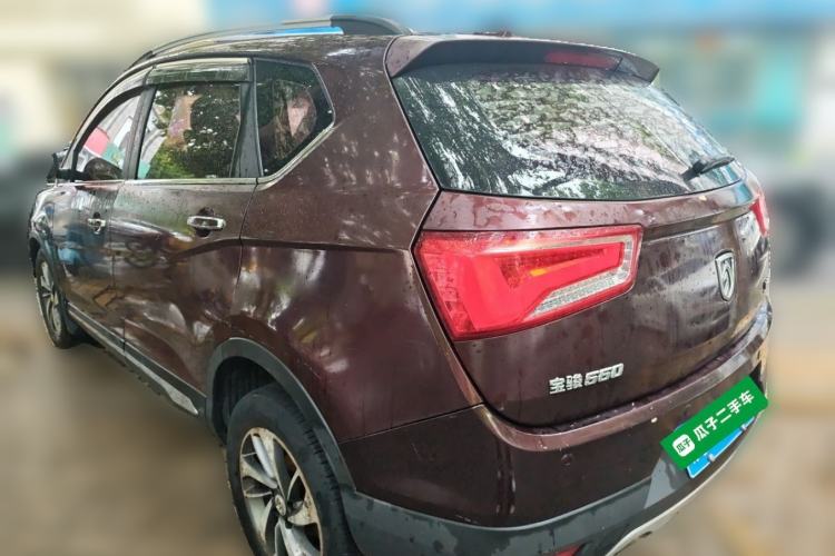 Used Baojun 560 2015 1.8L manual luxury version Rear Left 45 Deg