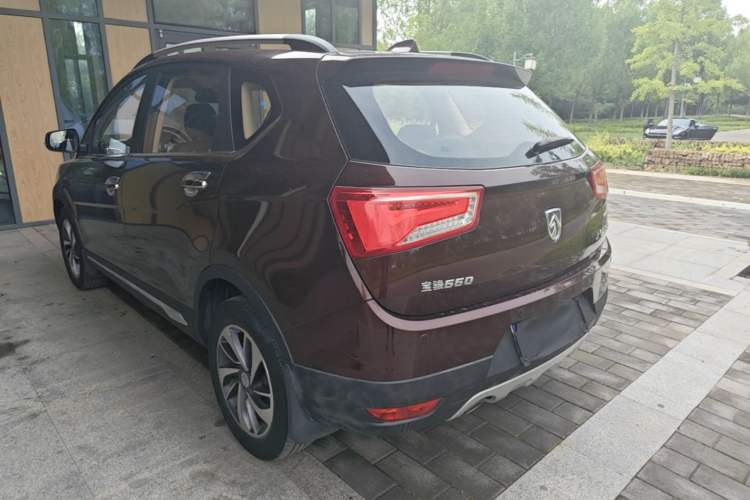 Used Baojun 560 2015 1.8L manual luxury version Rear Left 45 Deg