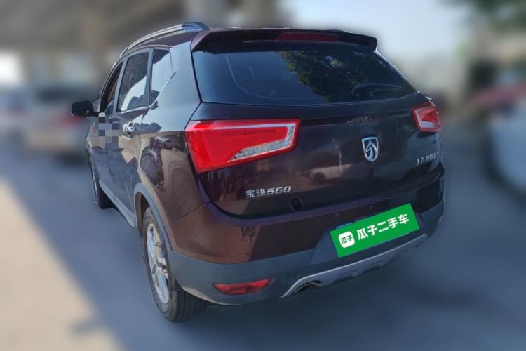 Used Baojun 560 2015 1.8L Manual Elite Edition Rear Left 45 Deg