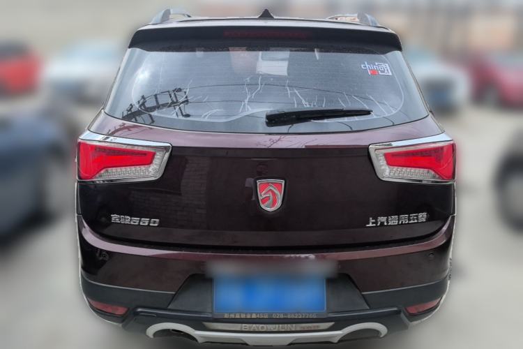 Used Baojun 560 2015 1.8L manual luxury version Rear