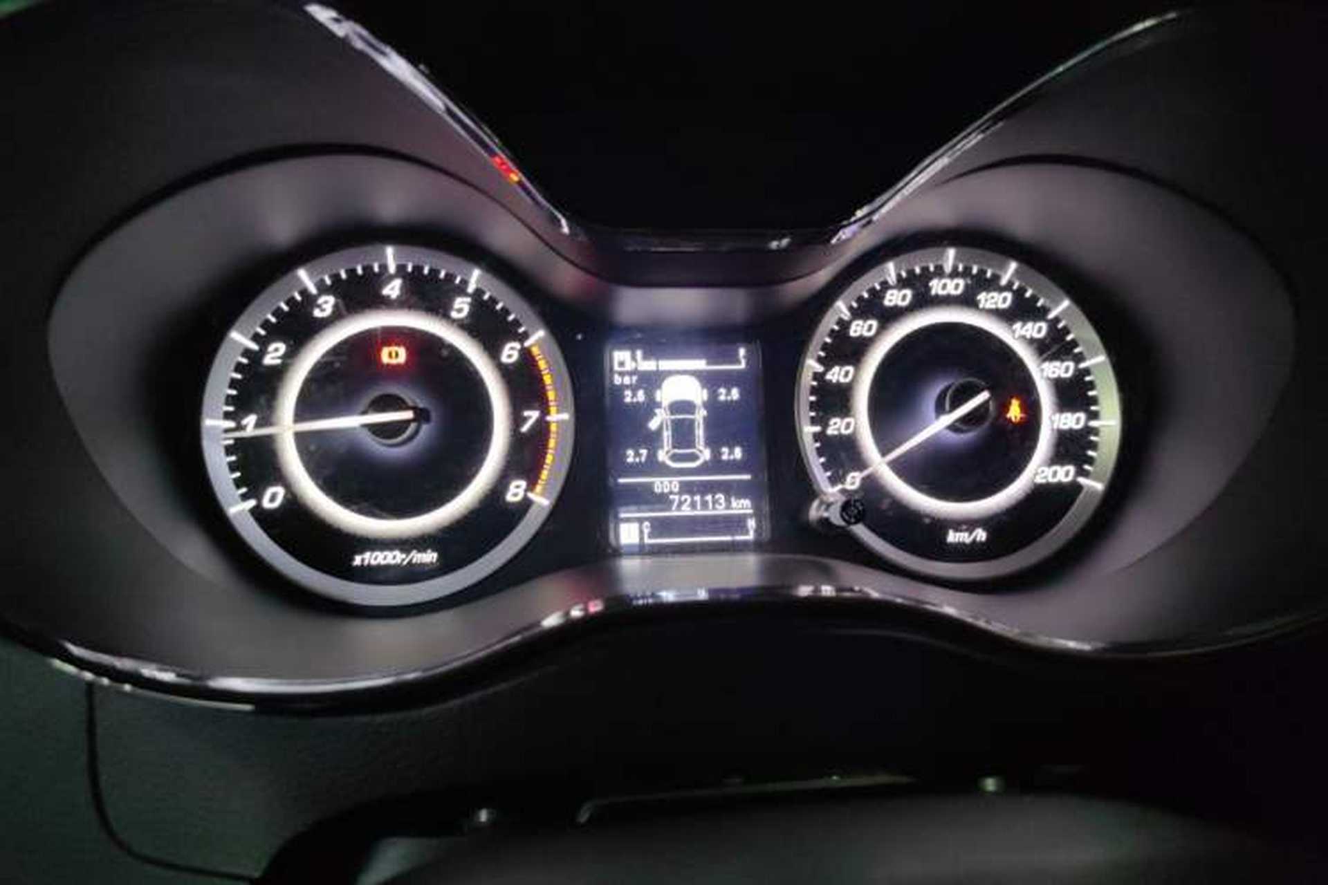 Used Baojun 560 2016 1.5T Manual Luxury Model Odometer Close Up