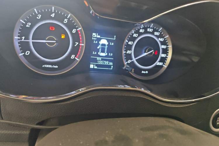 Used Baojun 560 2016 1.8L Manual Luxury Edition Odometer Close Up