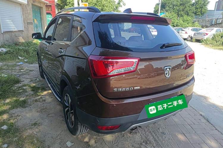Used Baojun 560 2016 1.5T Manual Luxury Model Rear Left 45 Deg