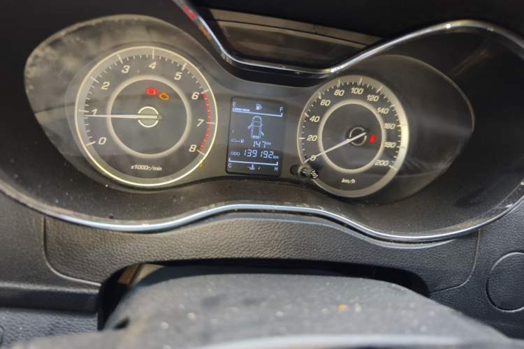 Used Baojun 560 2016 1.8L Manual Value Edition Odometer Close Up