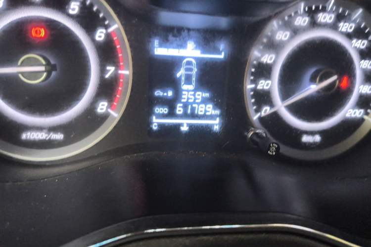 Used Baojun 560 2016 1.8L Manual Comfort Edition Odometer Close Up