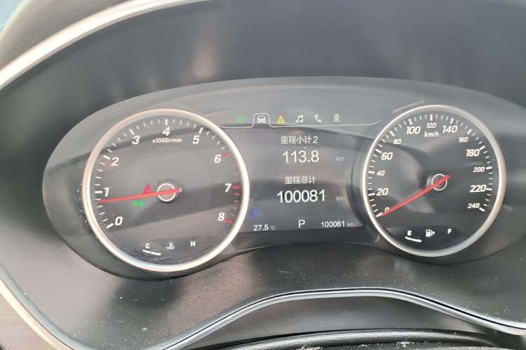 Used Baojun 560 2017 1.5T DCT Flagship Model Instrument Cluster