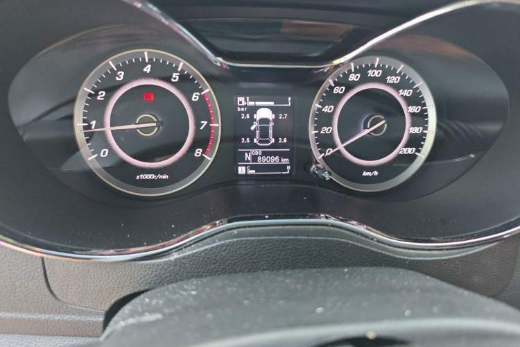 Used Baojun 560 2017 Rhythmic Edition 1.8L iAMT Prestige Model Odometer Close Up