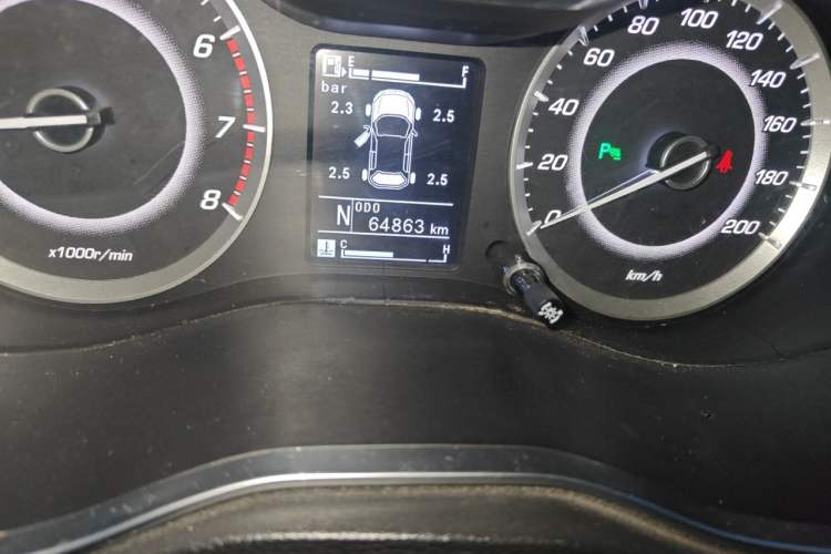 Used Baojun 560 2017 Rhythmic Edition 1.8L iAMT Prestige Model Odometer Close Up