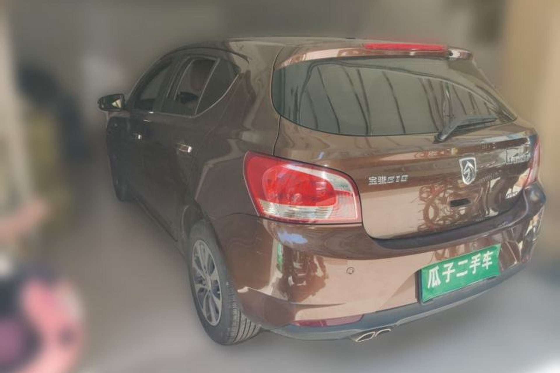 Used Baojun 610 2014 1.5L automatic luxury version Rear Left 45 Deg