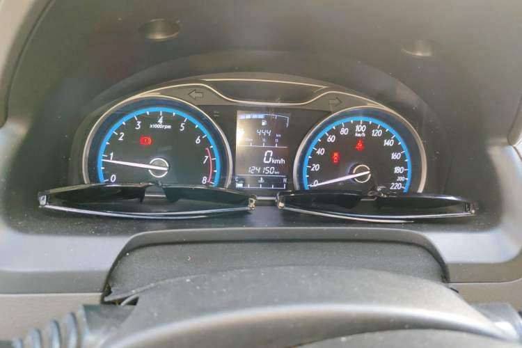 Used Baojun 610 2014 1.5L manual Comfort trim level Odometer Close Up