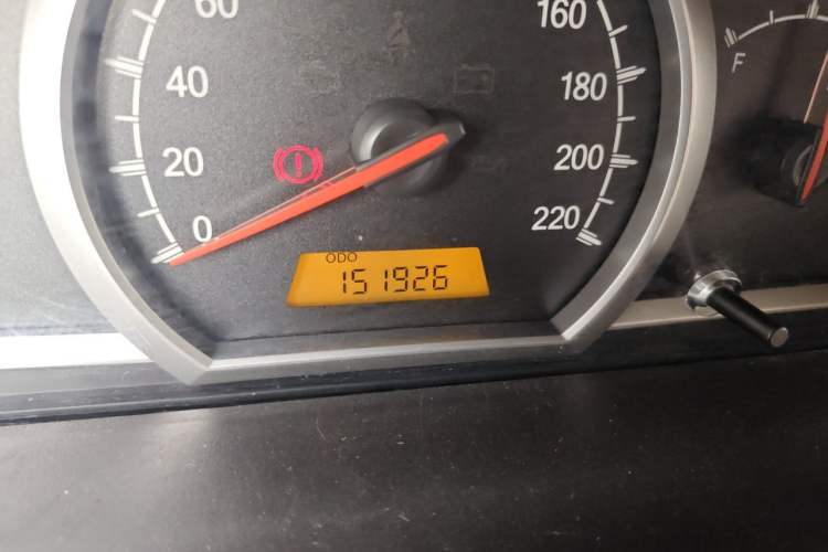 Used Baojun 630 2011 1.5L manual Comfort trim level Odometer Close Up