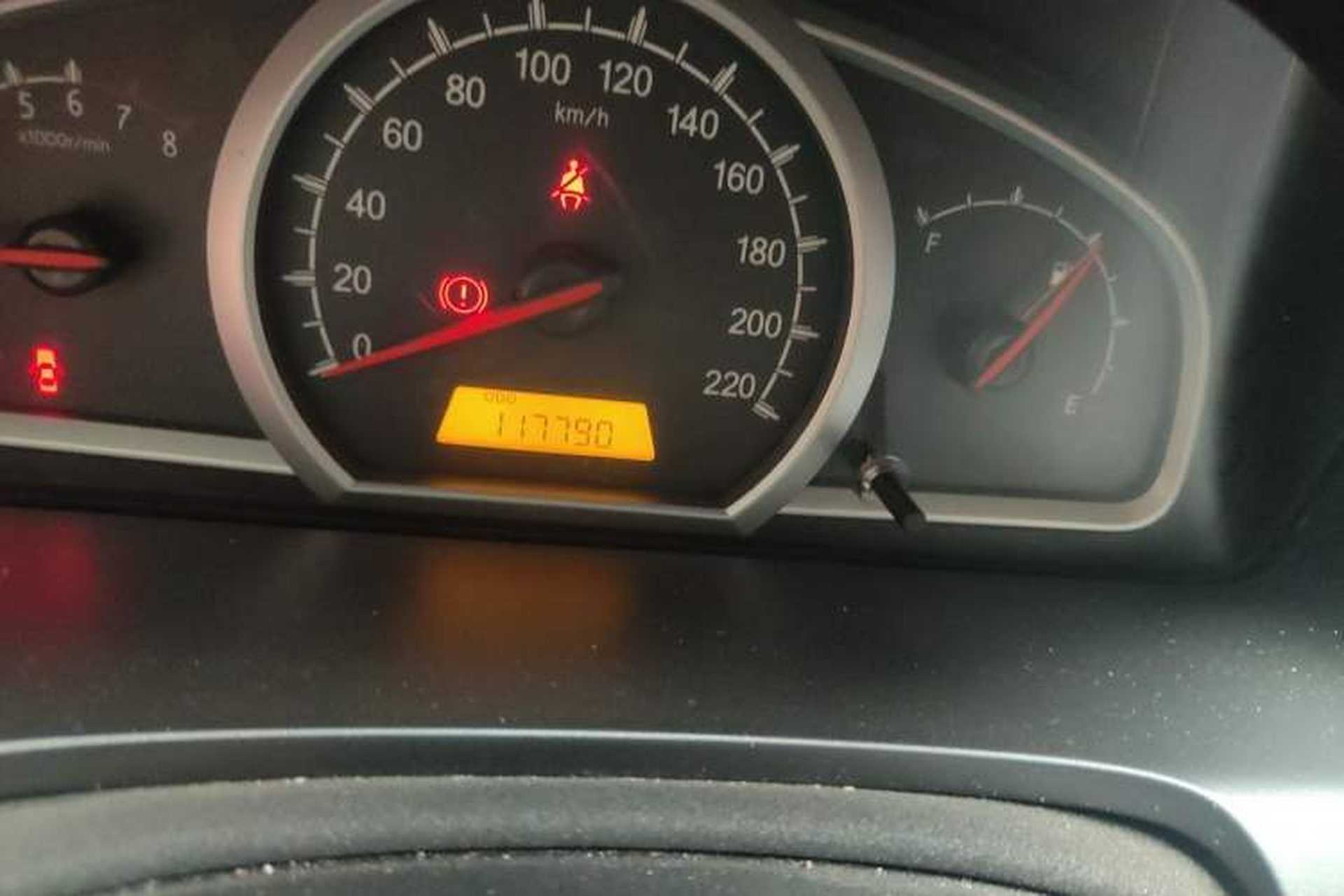 Used Baojun 630 2012 1.5L DVVT Manual Standard Model Odometer Close Up