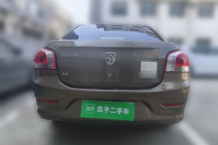 Used Baojun 630 2012 1.8L manual Comfort trim level Rear