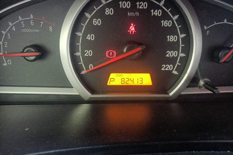 Used Baojun 630 2012 1.5L DVVT Automatic Elite Model Odometer Close Up