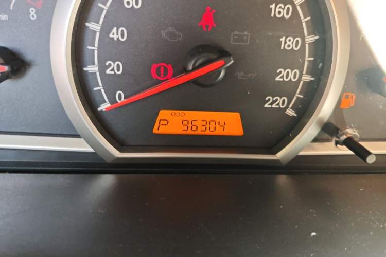 Used Baojun 630 2012 1.5L DVVT Automatic Elite Model Odometer Close Up
