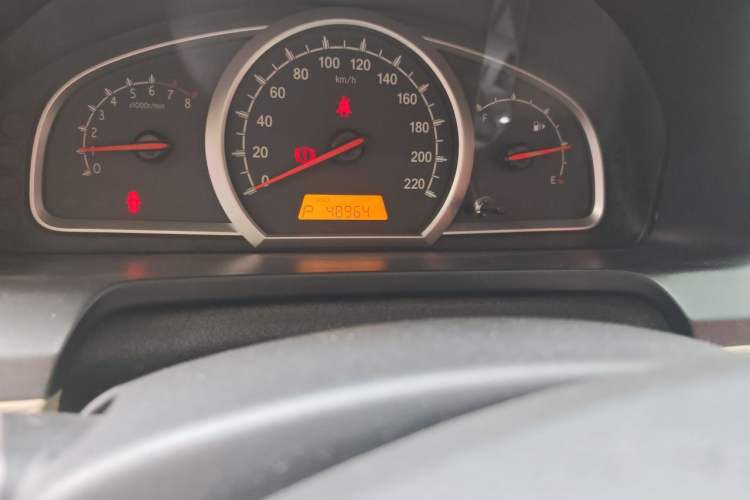 Used Baojun 630 2012 1.5L DVVT Automatic Elite Model Odometer Close Up
