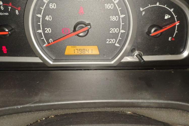 Used Baojun 630 2012 1.5L DVVT Manual Elite Model Odometer Close Up