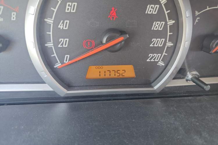 Used Baojun 630 2012 1.5L DVVT Manual Standard Model Odometer Close Up