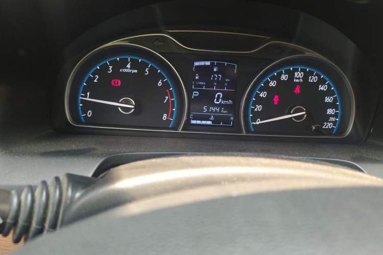 Used Baojun 630 2013 1.5L automatic comfort version Odometer Close Up
