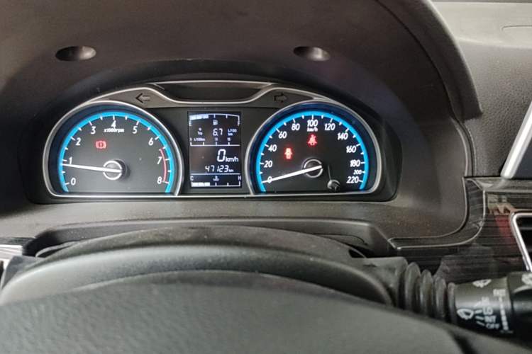 Used Baojun 630 2014 1.5L manual Comfort trim level Odometer Close Up