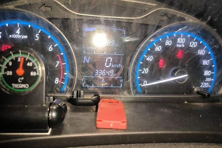 Used Baojun 630 2014 1.5L automatic comfort version Odometer Close Up