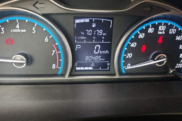 Used Baojun 630 2014 1.5L automatic comfort version Odometer Close Up