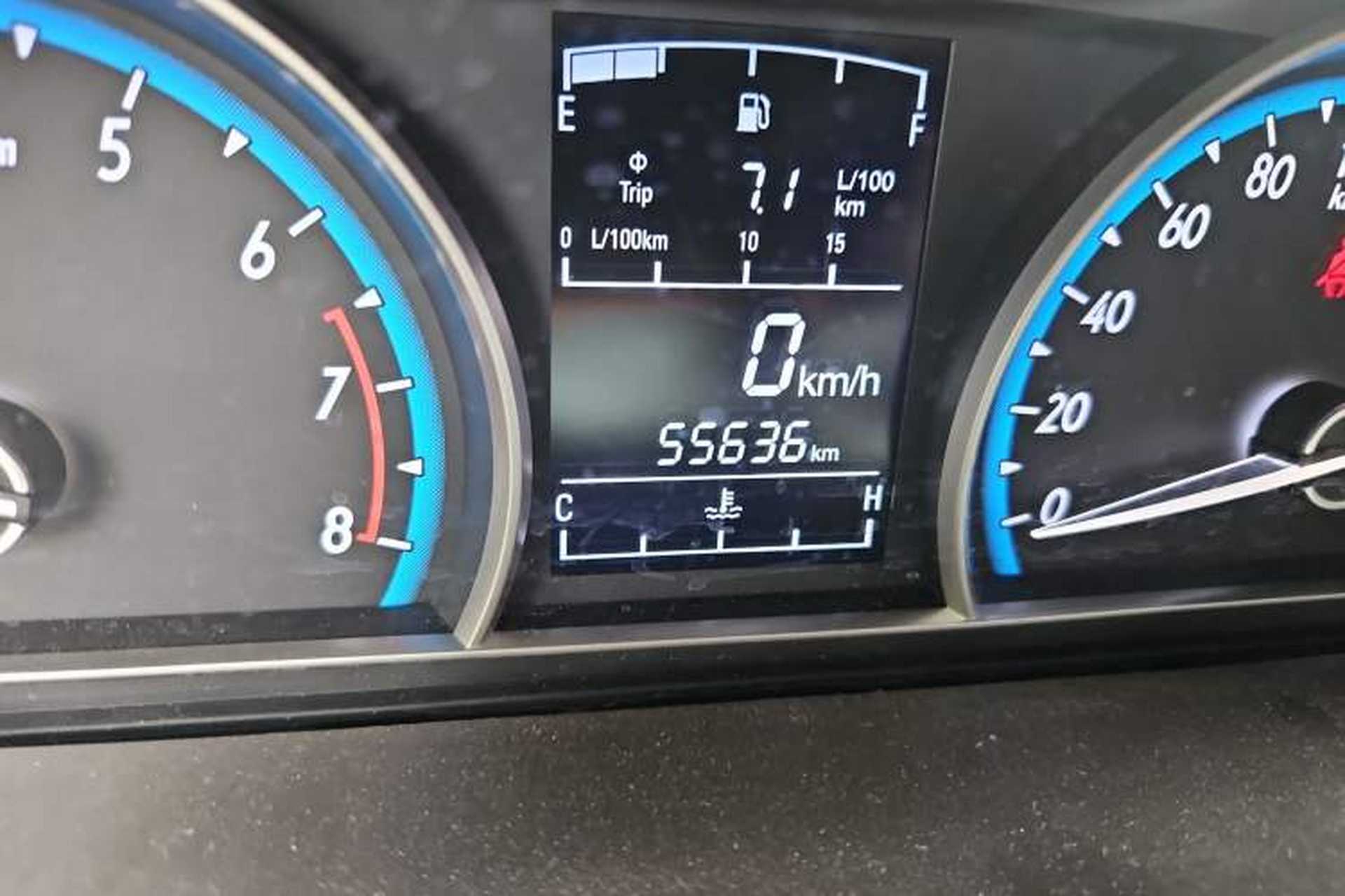 Used Baojun 630 2016 1.5L Manual Elite Edition Odometer Close Up