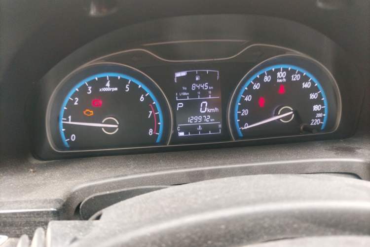 Used Baojun 630 2016 1.5L automatic comfort version Odometer Close Up