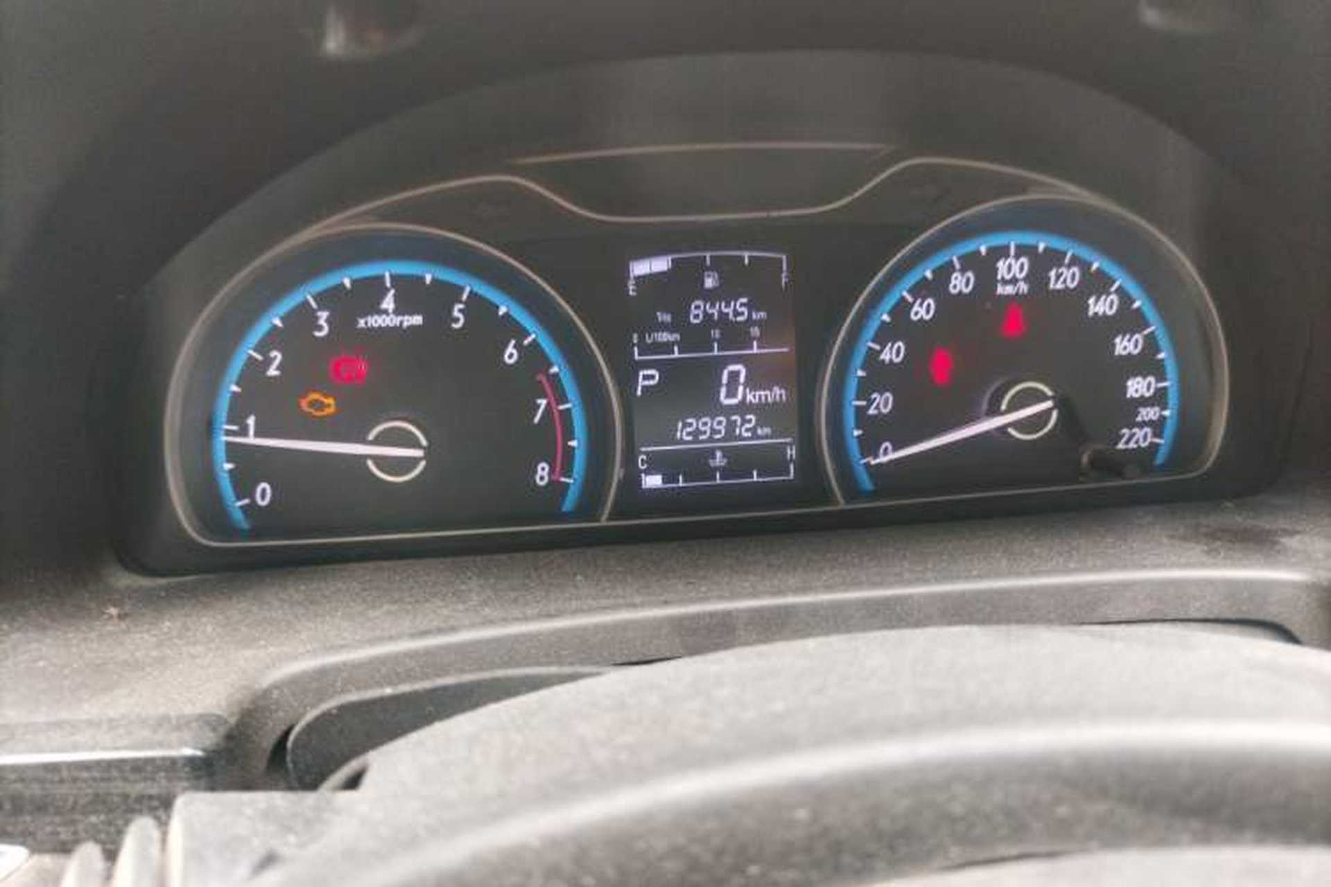 Used Baojun 630 2016 1.5L automatic comfort version Odometer Close Up