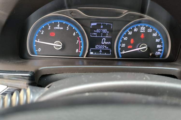 Used Baojun 630 2016 1.5L Manual Elite Edition Odometer Close Up