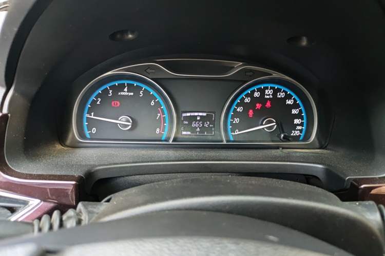 Used Baojun 630 2016 1.5L Manual Standard Edition Odometer Close Up