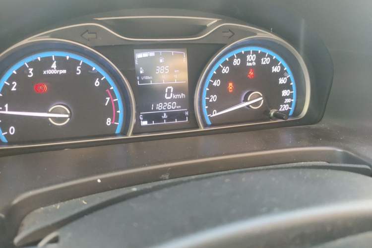Used Baojun 630 2016 1.5L Manual Elite Edition Odometer Close Up