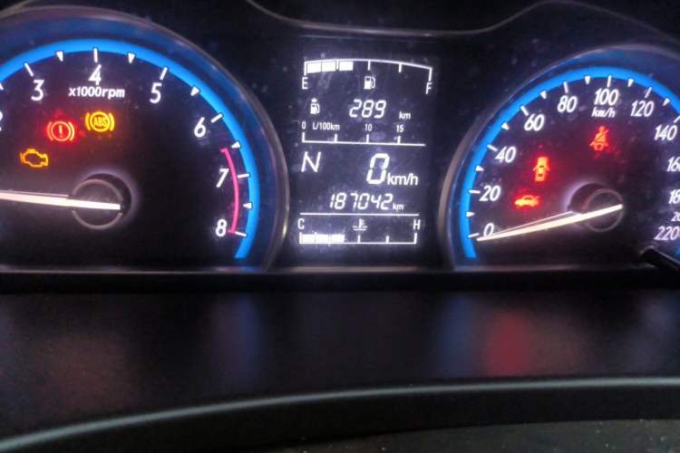 Used Baojun 630 2016 1.5L automatic comfort version Odometer Close Up