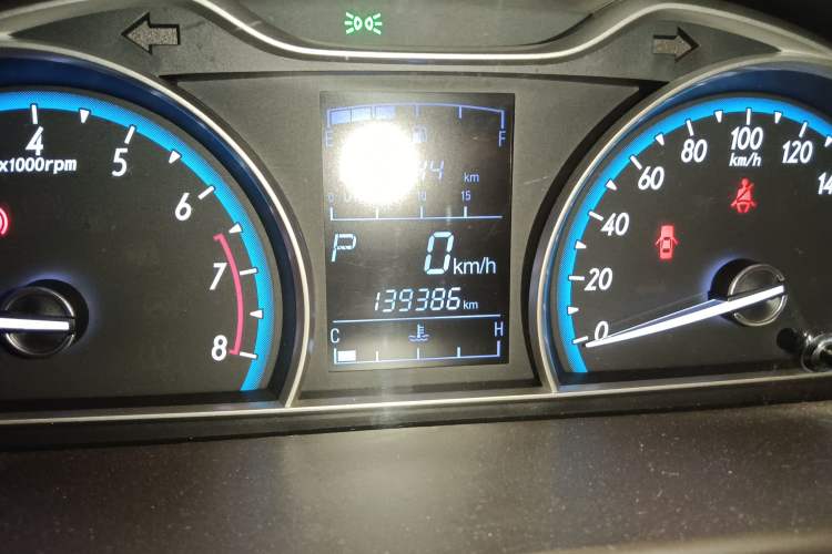 Used Baojun 630 2016 1.5L automatic comfort version Odometer Close Up