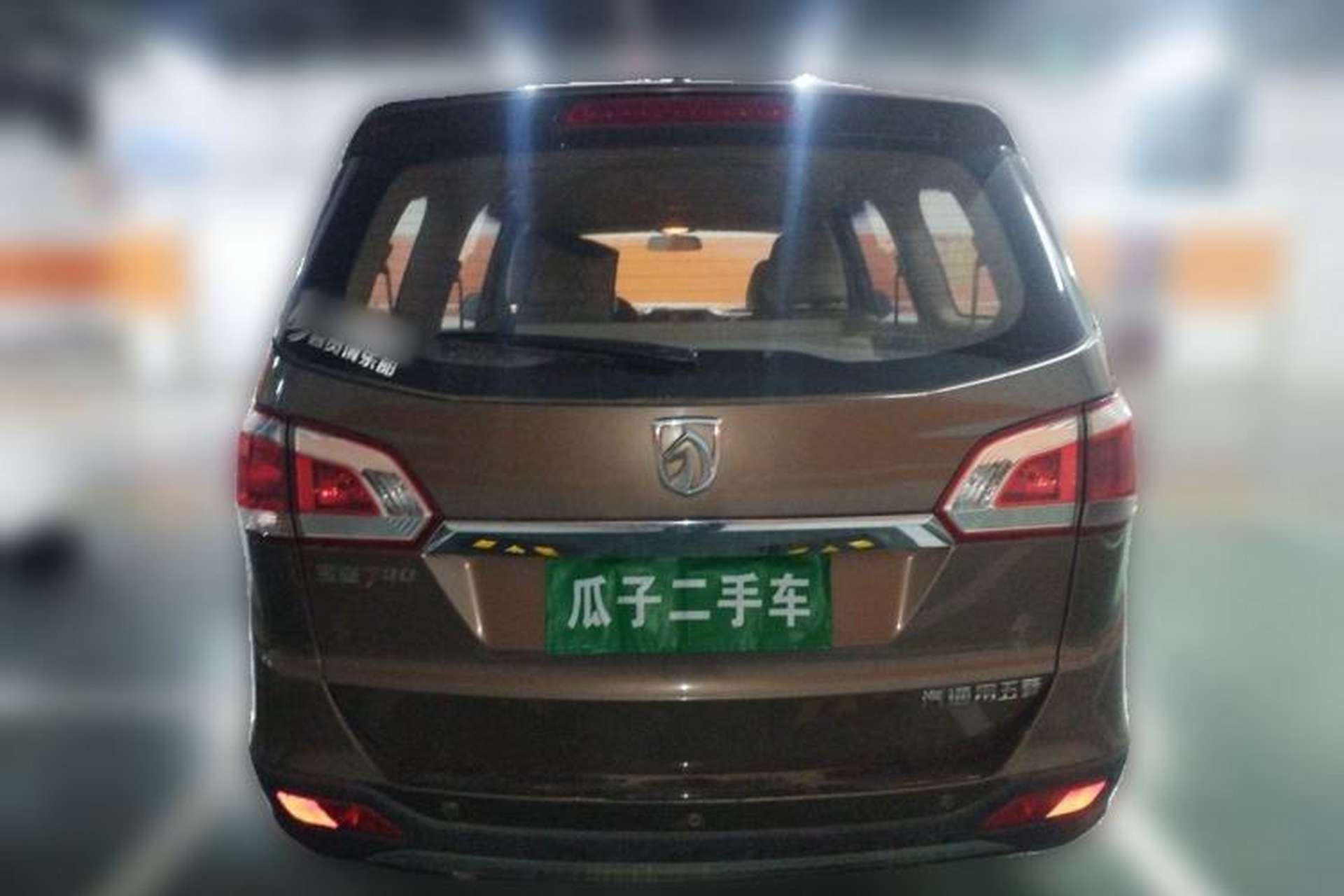 Used Baojun 730 2014 1.5L manual Comfort ESP version 7 seats Rear
