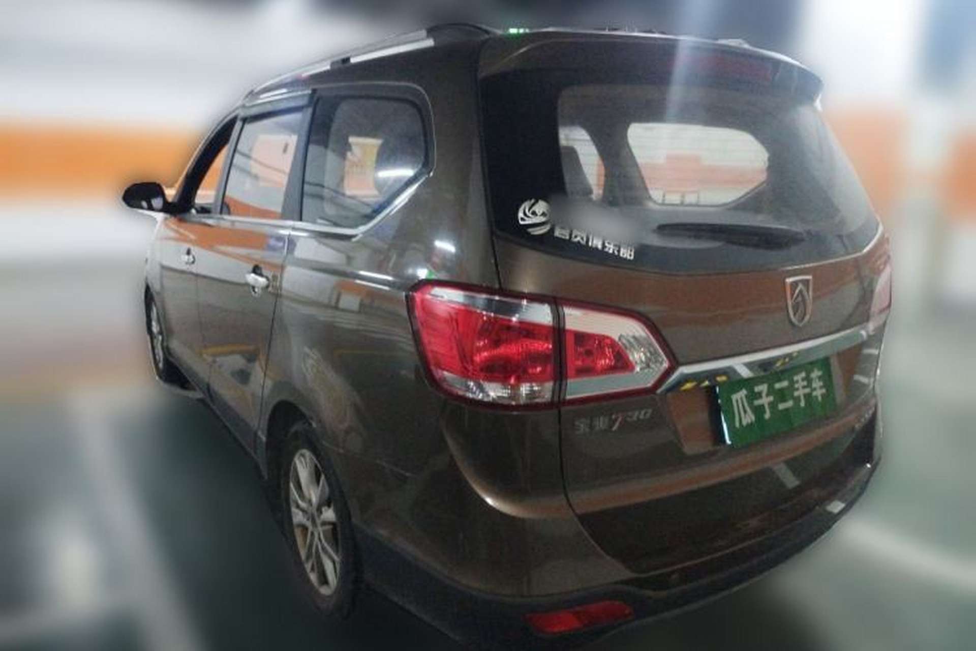 Used Baojun 730 2014 1.5L manual Comfort ESP version 7 seats Rear Left 45 Deg