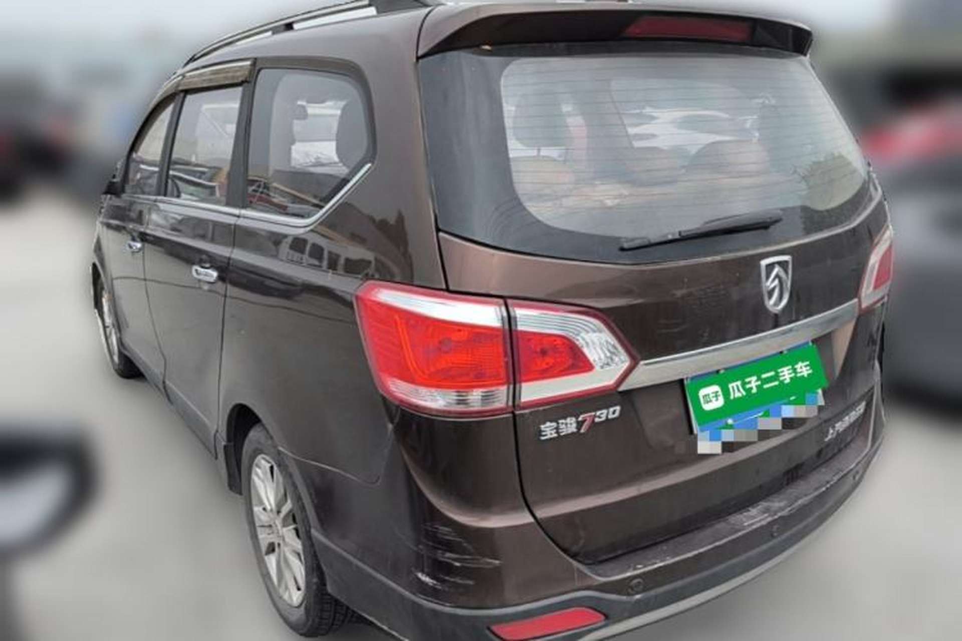 Used Baojun 730 2014 1.5L manual luxury trim 7 seats Rear Left 45 Deg